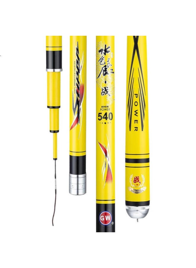 GW Guangwei (Gw) Fishing Rod, 3.6 Meters, Water Color Liangchenzhan, Ultra-Light, Ultra-Hard, 28 Sections, Fishing Rod, Platform Fishing Rod, Hand Rod, Fishing Tackle, Comprehensive Rod - Image 1