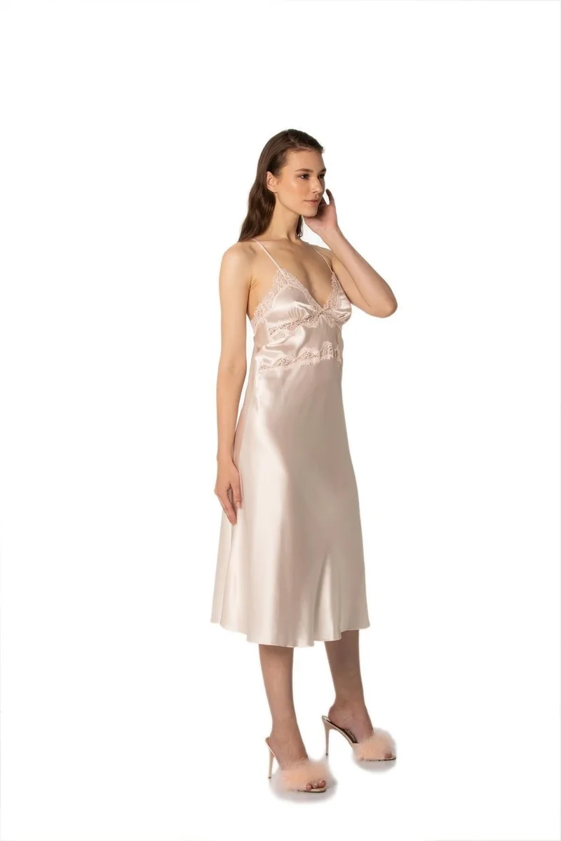 pierre cardin 6960 Women's Satin Six Dowry Set - İnci