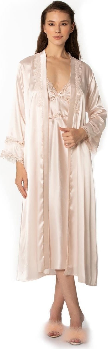 pierre cardin 6960 Women's Satin Six Dowry Set - İnci  - Image 2
