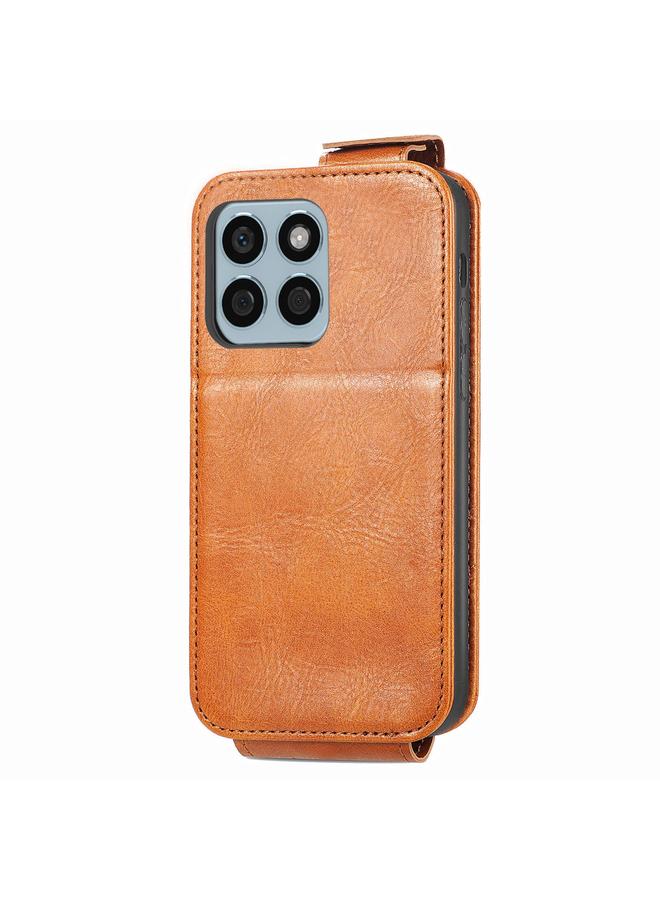 اس-توب جراب هاتف Honor X8b بسحاب ومحفظة جلدية قابلة للطي عموديًا - Image 3