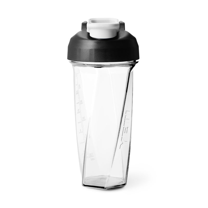 YETI Yonder Helimix Vortex Blender Shaker Bottle Holds up to 27oz | No Blending Ball or Whisk | USA Made | Portable Pre Workout Whey Protein Drink Shaker Cup | Dishwasher Safe, Clear - Image 1