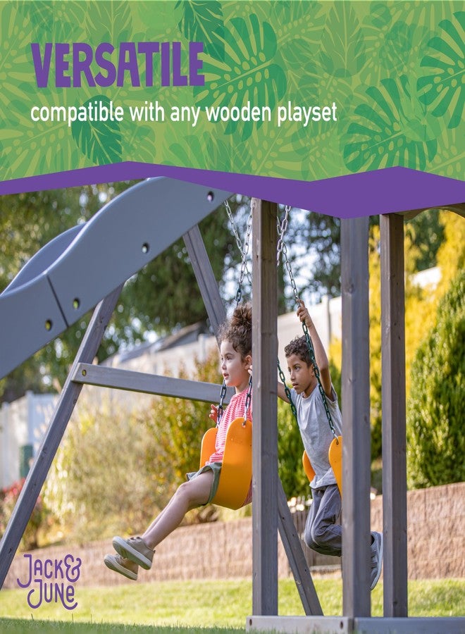 Jack and June Jack & June Playset Anchor Kit - Essential Swing Set Hardware for Securing Your Playset to The Ground - Perfect for Keeping Your Kids Safe and Secure During Outdoor Playtime! - Image 3
