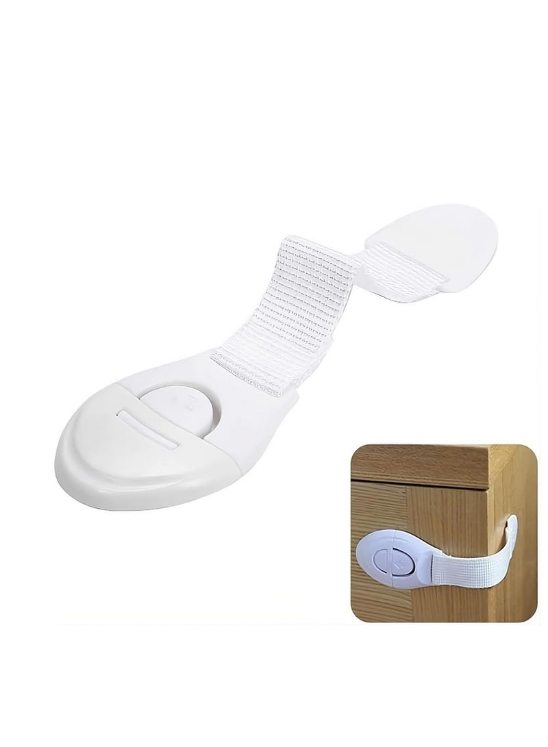 Plan A Child Safety Lock, Multi-Use Child Safety Lock, Suitable for Cabinets, Drawers, Refrigerators, Windows, Strong Adhesive for Easy Installation, No Drilling, Child Safety Lock (20cm, 2) - Image 1