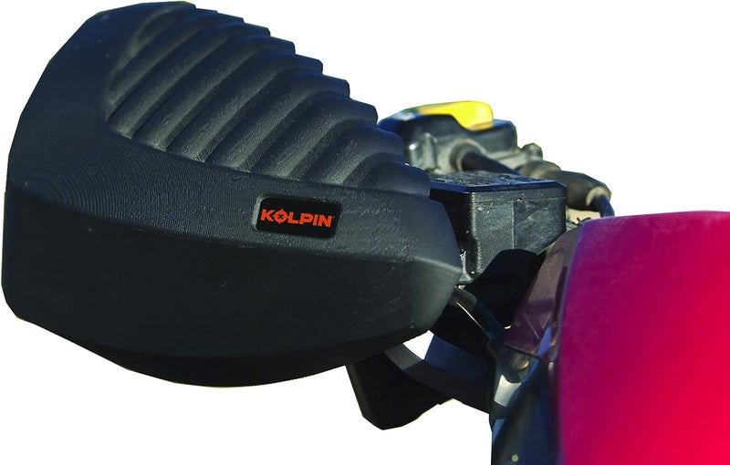 Kolpin Hand Guard with Mirror - 97300 (PAIR), Black - Image 1