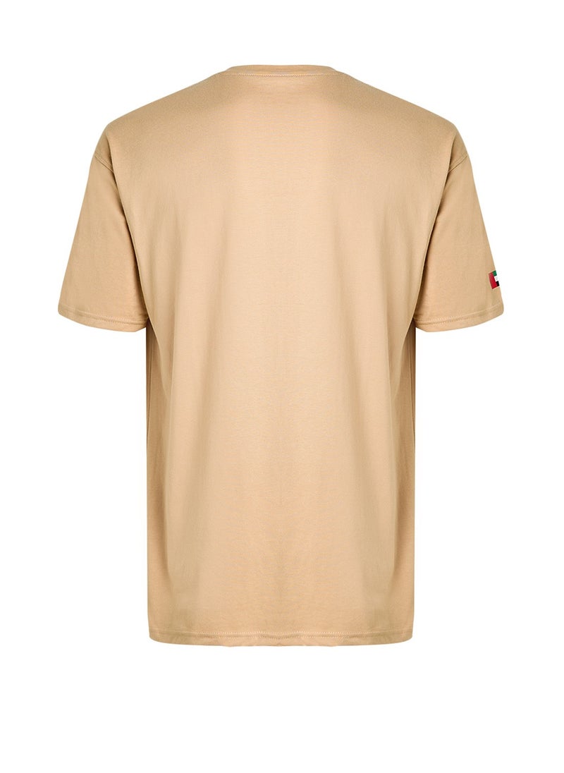 Eid Al Etihad - Eid Al Etihad T-Shirt - Beige - Image 1