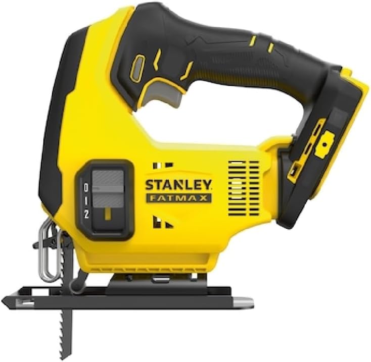 Stanley 18V 0-2500Spm Fatmax V20 Cordless Jigsaw Yellow And Black Sfmcs600D1K-Gb - Image 3