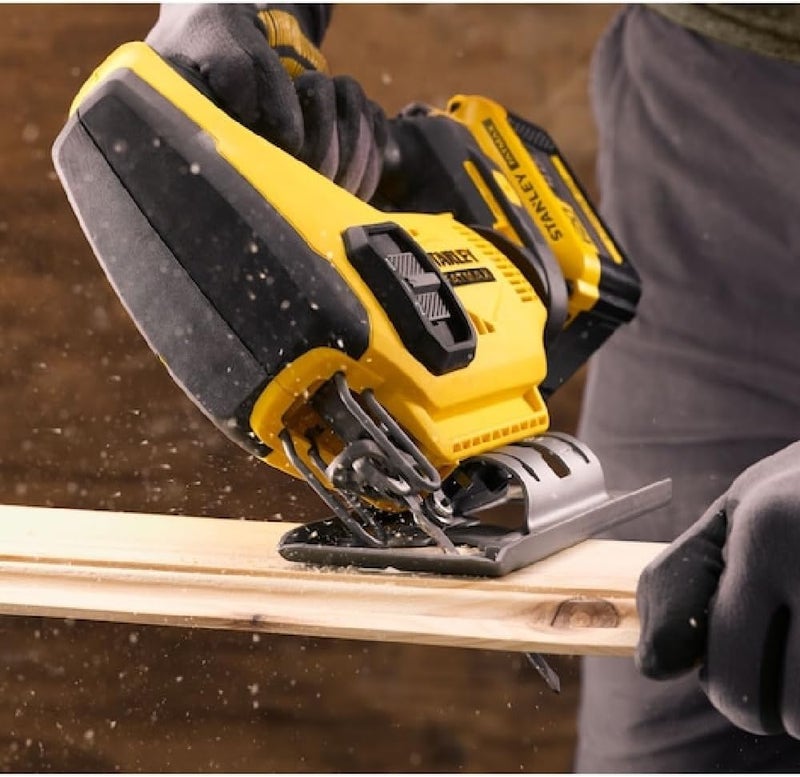 Stanley 18V 0-2500Spm Fatmax V20 Cordless Jigsaw Yellow And Black Sfmcs600D1K-Gb - Image 4