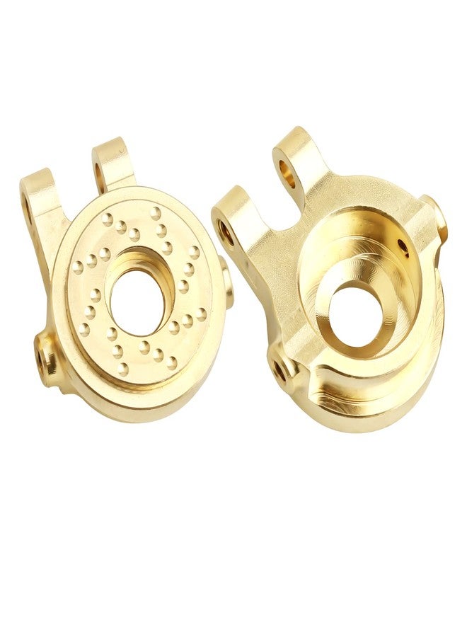 FriHobby Brass Steering Knuckles and C-Hubs Counterweight for TRX4M TRX4MT 1/18 RC Crawler Upgrade Parts (Gold) - Image 5