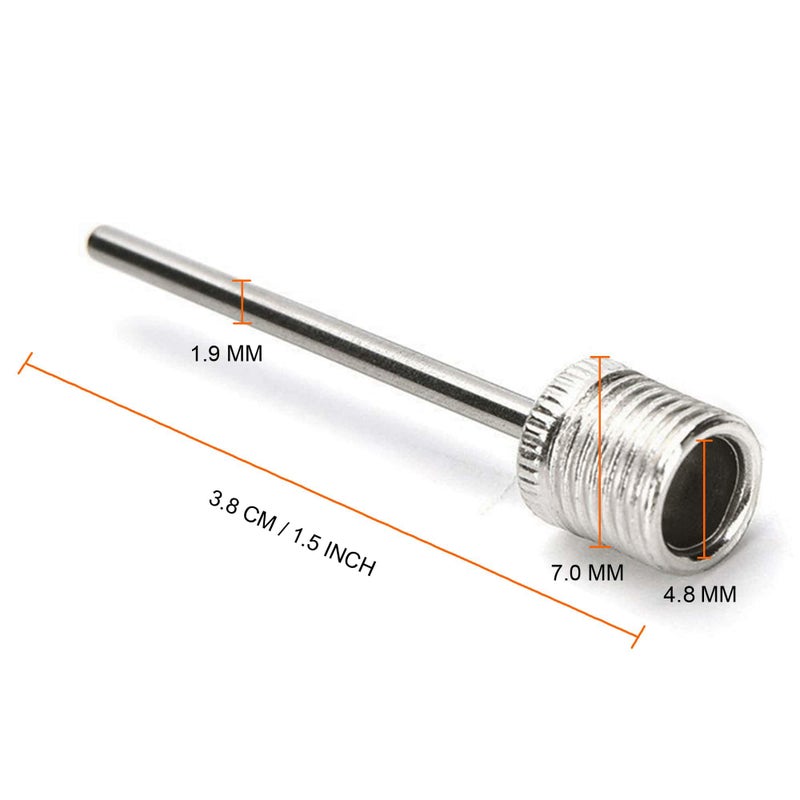 Mobi Lock 6 Pcs Ball Pump Inflation Needle - Stainless Steel Air Pump Needles - Ideal for Blowing Up Football, Basketball, Volleyball, and All Other Sports Balls - Image 3