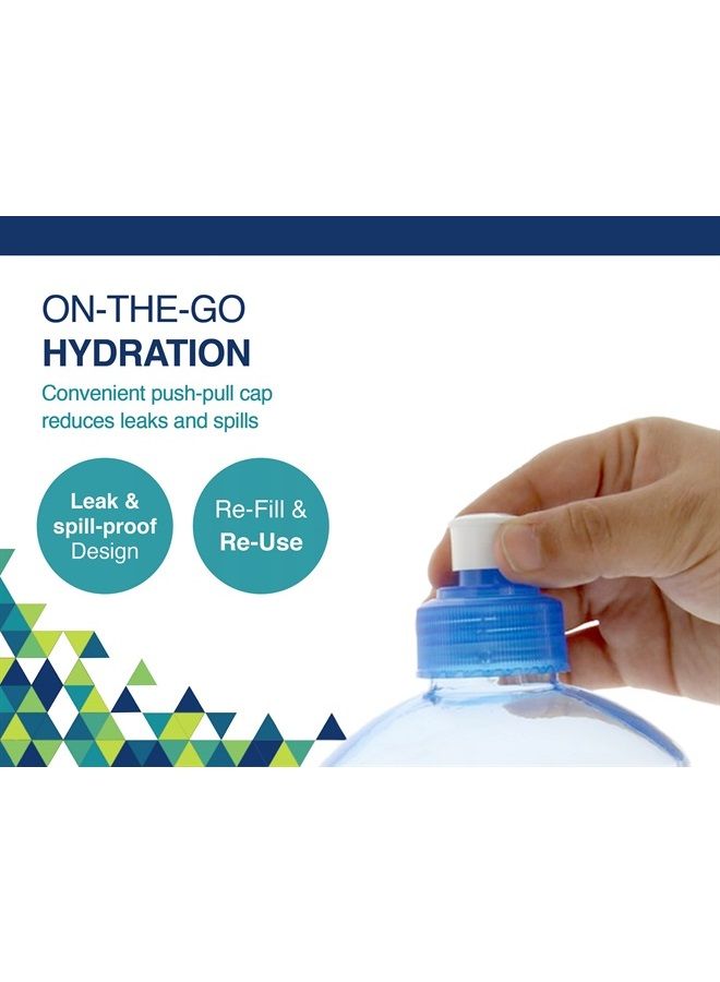 Arrow Home Products 81904 H2O Traveler Bottle, 1 Pack, Clear  - Image 2