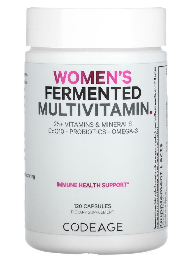 Codeage Women's Fermented Multivitamin 120 Capsules