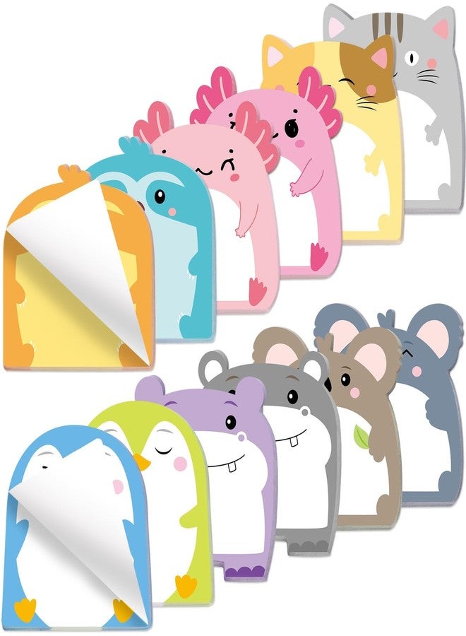 Fancy Land 24 Pads Cute Sticky Notes Animal Pattern Sticky Notes for Teachers Classrooms 720 Sheets Memo Pads Page Markers Thanksgiving Christmas Holiday Gifts Office School Supplies - Image 2