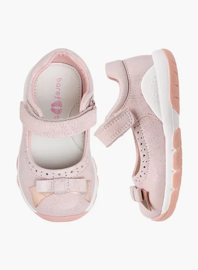 بيرفيت Bow Accent Mary Jane Shoes with Hook and Loop Closure