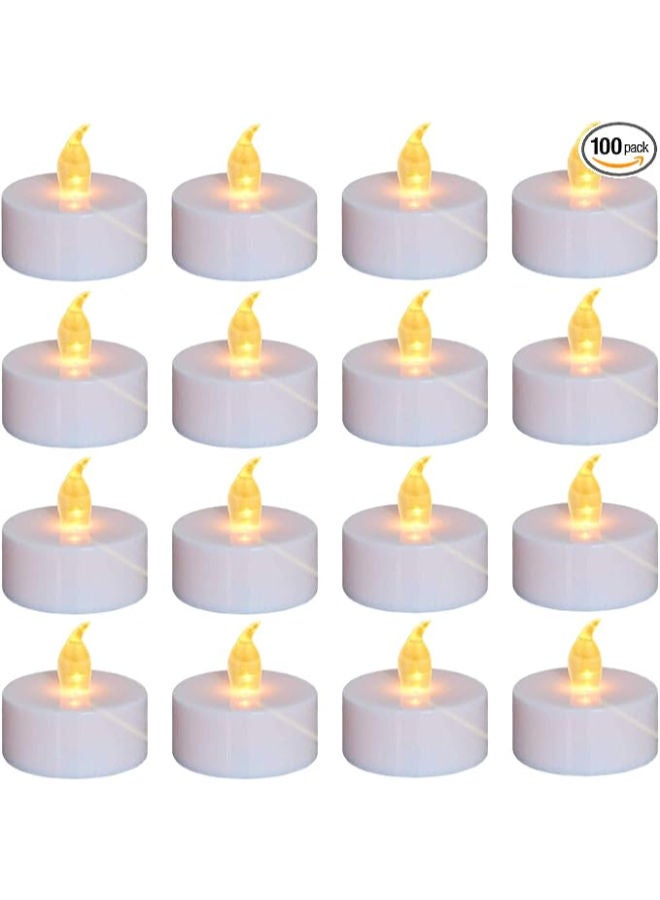 100PACK Flameless LED Tea Lights Candles - Image 1