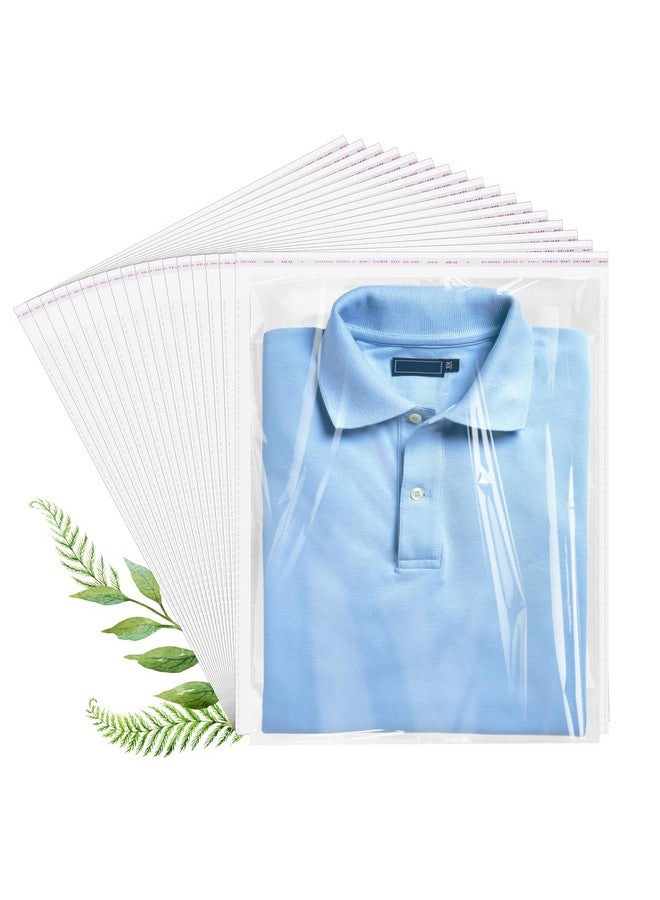 Coidea Cellophane Bags, 70 Pcs Resealable Clear Poly Bags for Clothes, Shirt Bag, Decorative Wrappers, Party Favors & Artwork(12x16) - Image 1