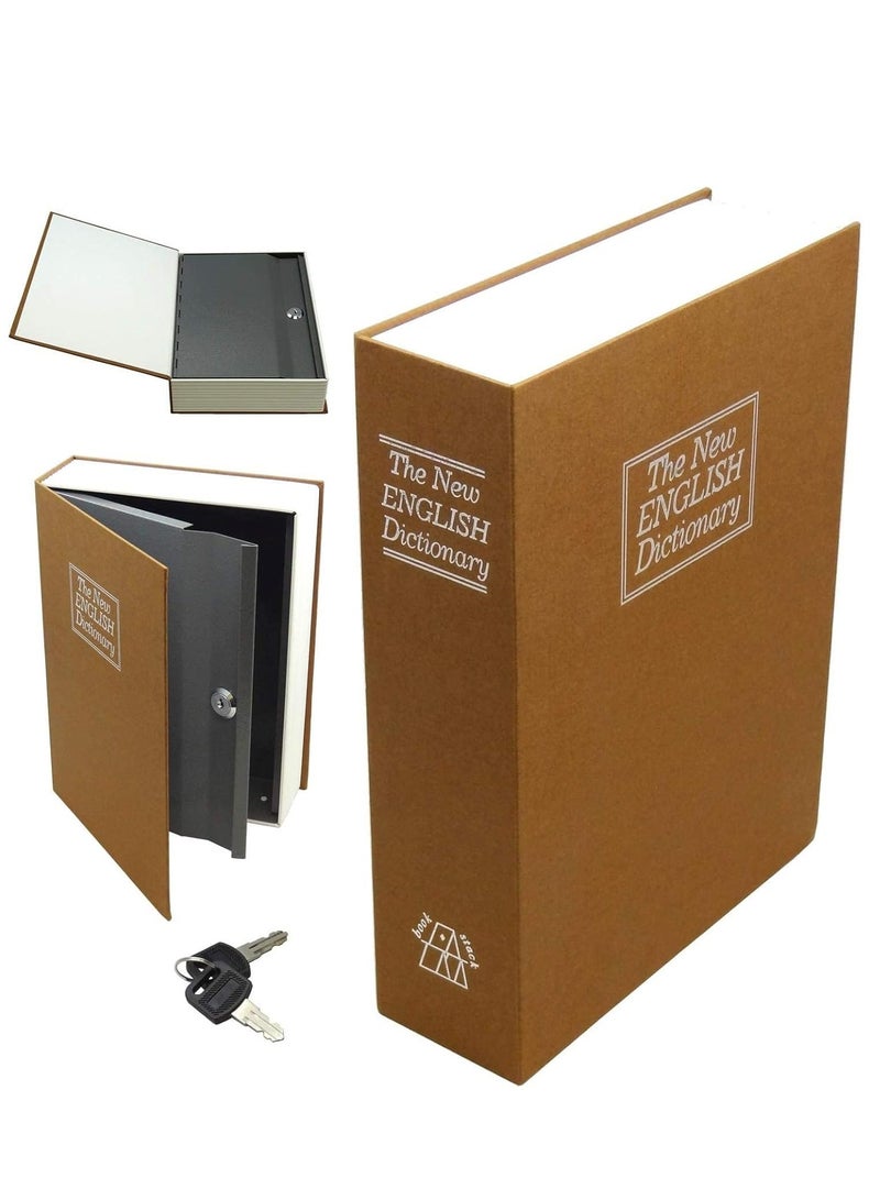 A Small Metal Safe In The Form Of A Real Book To Save Money  - Image 2