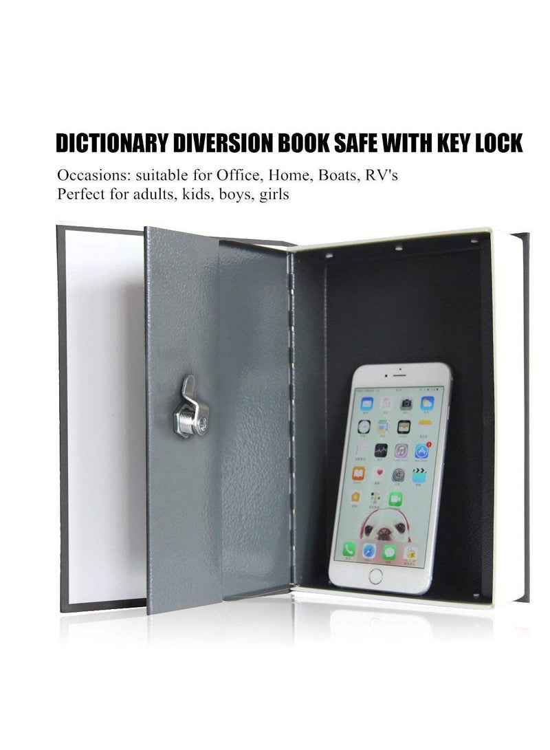 A Small Metal Safe In The Form Of A Real Book To Save Money  - Image 4
