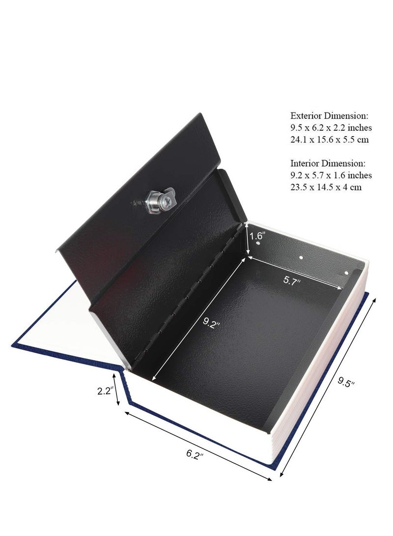 A Small Metal Safe In The Form Of A Real Book To Save Money  - Image 5