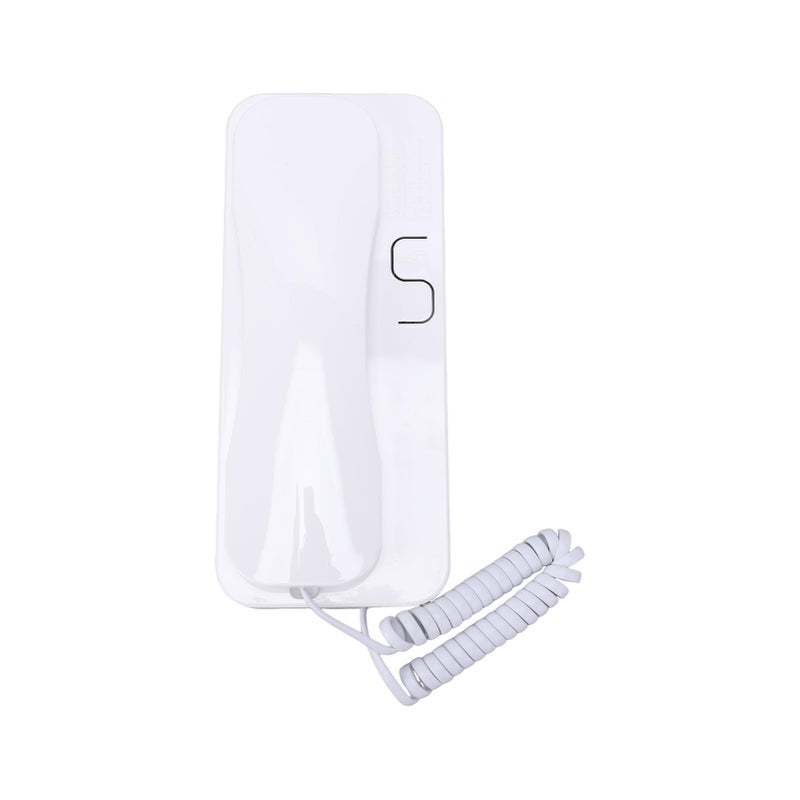 هاتف حائط أبيض بسلك، هاتف أرضي تناظري مع خاصية كتم الصوت، وإيقاف مؤقت، وإعادة الاتصال للمكتب، الفندق، البنك - Image 2