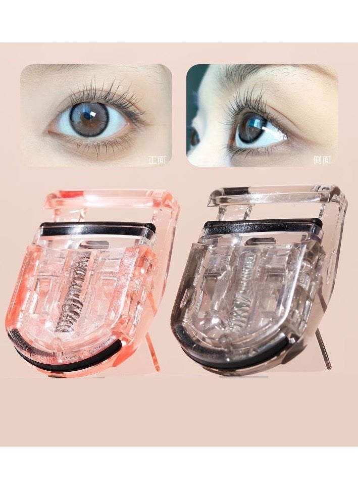 Travel Size Eyelash Curlers, Mini Portable Small Eyelash Curler, Wide-Angle Design for Flexible Use and Rounded Not Hurt Eyelashes - Image 3
