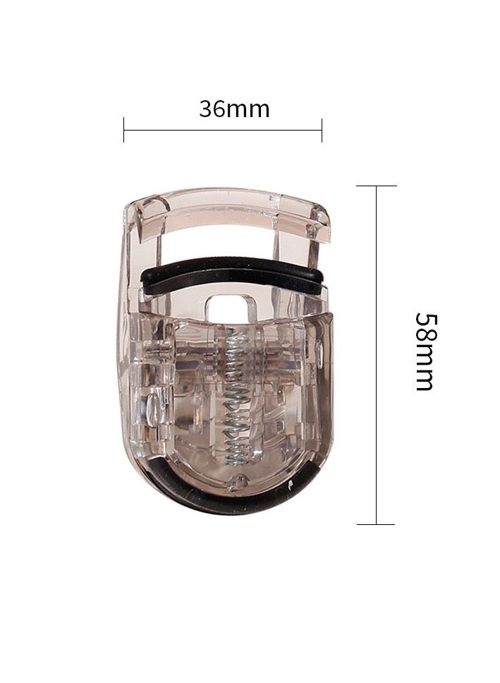 Travel Size Eyelash Curlers, Mini Portable Small Eyelash Curler, Wide-Angle Design for Flexible Use and Rounded Not Hurt Eyelashes - Image 4