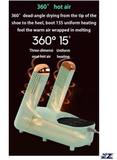 ELTRAZONE Electric Boots Dryer with Adjustable Drying Rack & 30/60/120/180min Timer – Glove Dryer & Boot Warmer for Sweaty Shoes, Sneakers & Boots – Efficient Shoe Drying System for Wet Footwear  - Image 2