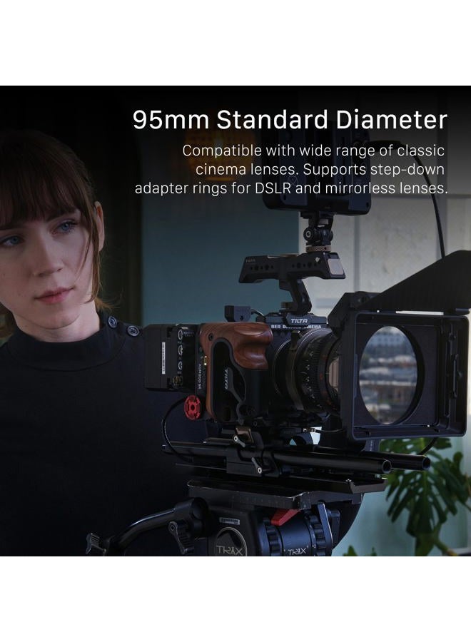 Tilta Mirage Matte Box | Designed for Mirrorless, DSLR, Gimbal, and Drones | Modern Modular System (Matte Box + VND) - Image 3