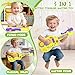 M SANMERSEN 3in1 Toddler Guitar Toys for Kids with Piano Drum Electric Musical Toy with Strap Light Up 3 4 5 Year Old Boys Girls Gifts - Image 4