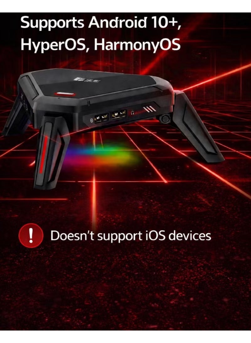 Gamwing Scorpion 2 Keyboard & Mouse Converter for Mobile Gaming by Gamwing – Low Latency Signal Transmission, Stable Wired Connection, RGB Lighting & Multi-Device Support – Compatible with RedMagic, Android 10+, HyperOS & HarmonyOS – Perfect for PUBG Mobile, FPS Games & Competitive Gaming - Image 5