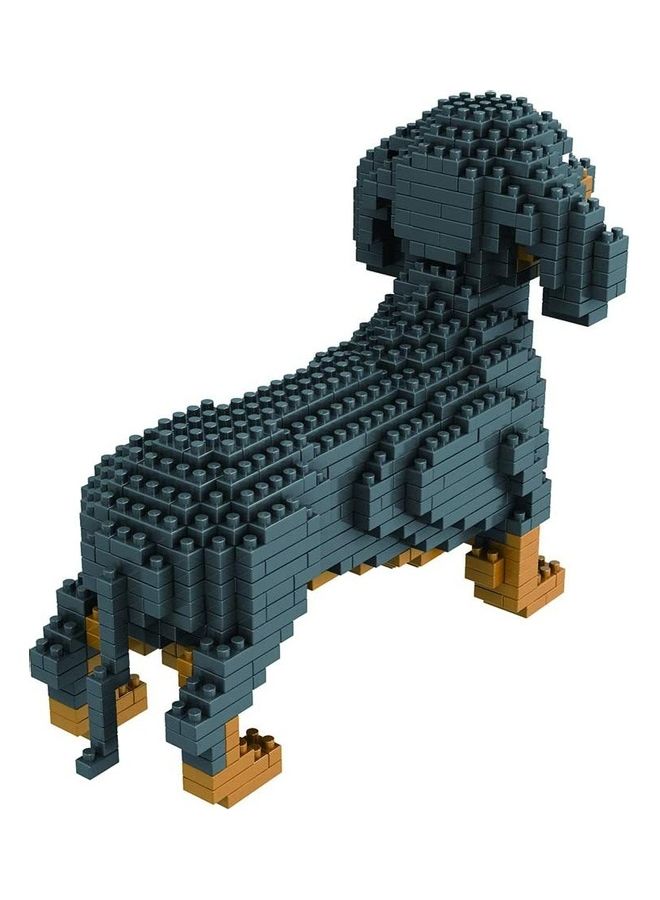 NIBEMINENT ARK0724 898-Piece Dog Model Bricks Puzzle Set 14+ Years - Image 2