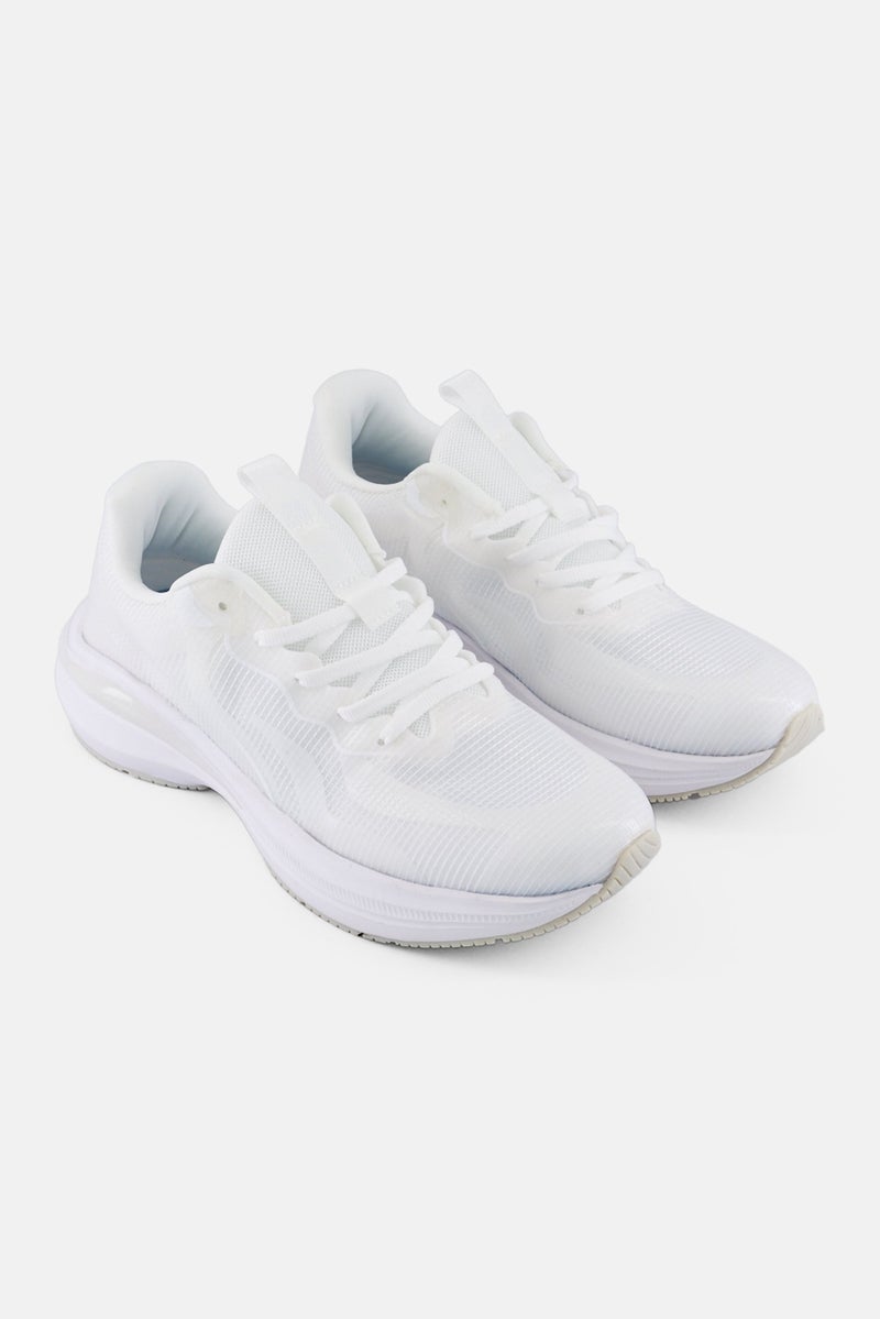 RBX Women Lace Up Training Shoes, White - Image 1