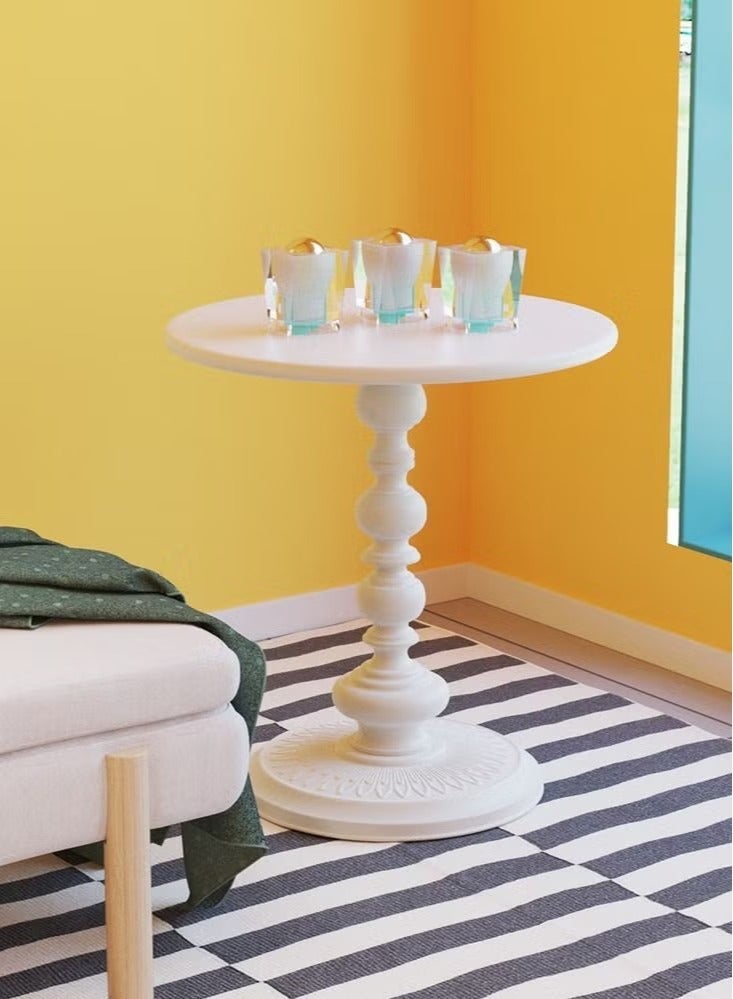 ميكسد طاولة القهوة ، شمال أوروبا أريكة مجلس الوزراء الجانب غرفة المعيشة الرئيسية الصغيرة طاولة القهوة الحديثة زاوية الحد الأدنى ، في الهواء الطلق طاولة مستديرة معدنية مقاومة الطقس مانع االصدأ - Image 4