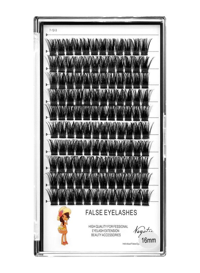 Vayator →VAYATOR 120pcs Wide Cluster D Curl Professional Makeup Individual Cluster Eyelashes Grafting Fake False Eyelashes Eyelash Extension Individual Eyelash (WS-12mm) - Image 5