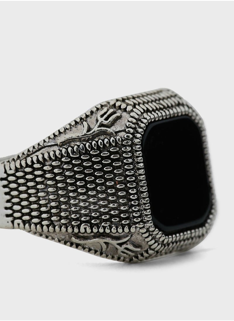 Seventy Five Signet Ring  - Image 4