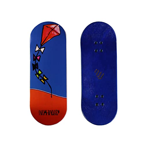 NOAHWOOD Fingerboards Deck 342x97mm 5Layer Maple Wooden Handmade by NW11s Molds2 Pcs Grip Tape Kite - Image 1