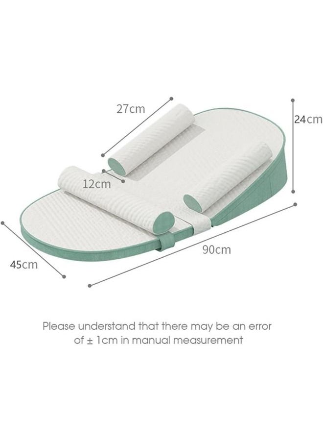 Beauenty Ultra Soft Baby Lounger Travel Bed Sleeping Nest  With Anti Reflux Pillow And Adjustable Height, 0 - 30°  - Image 3