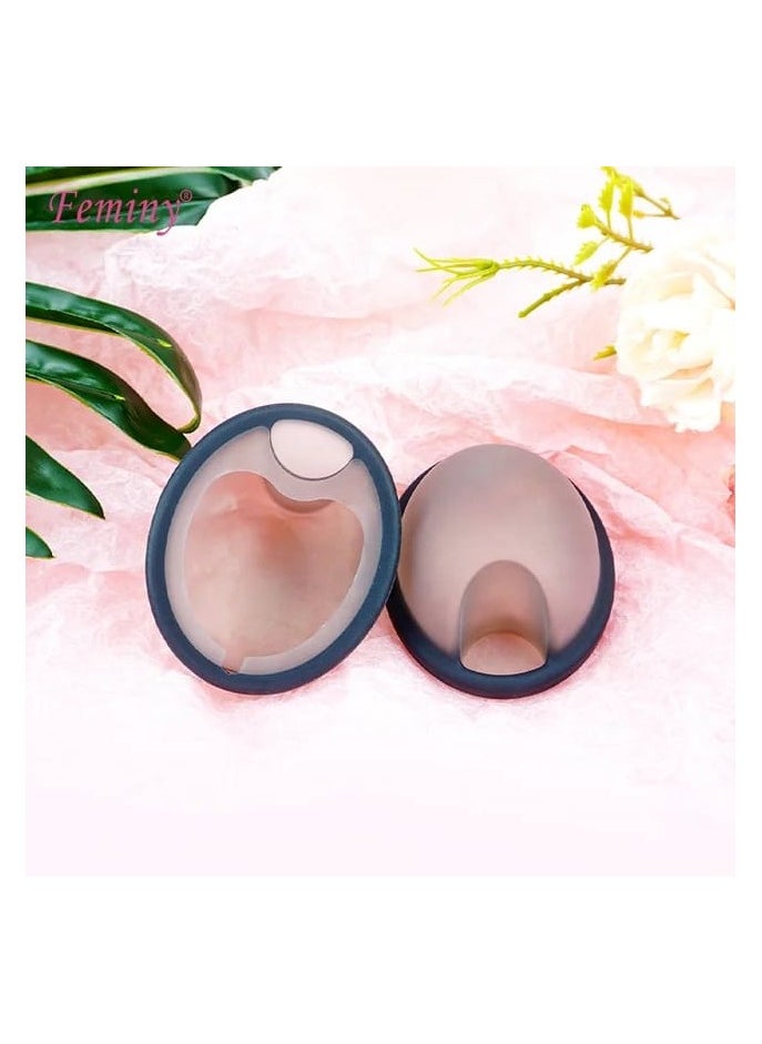 Feminy - Feminy Menstrual Cup With Silicone Sterilizer Cup Or Cup Holder - Image 1