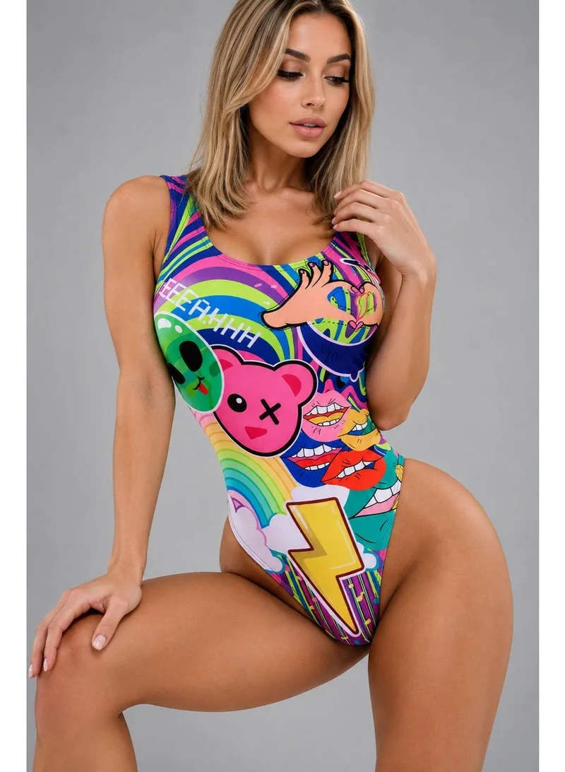 Bona Fide Bona Fide Sexy One Piece Bathing Suit for Women - One Piece Swimsuits for Women - Monokini