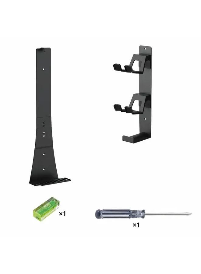 حقيبة قوس حائط أسود لتخزين سماعات رأس وحدة التحكم بلاي ستيشن 5 برو سليم - Image 1