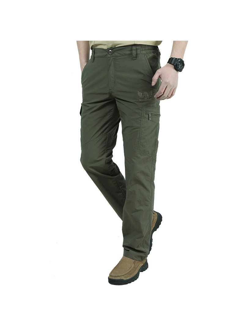 Men's Cargo Pants Casual Pants Loose Fit Ankle-Tied with Elastic Drawstring Suitable for Various Body Types Casual and Trendy  - Image 1