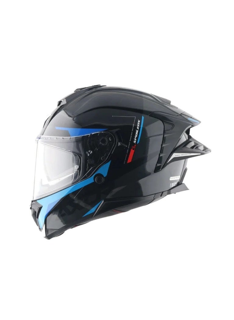 AXOR BRUTALE KRYPTIC BLACK BLUE Helmet - Image 1