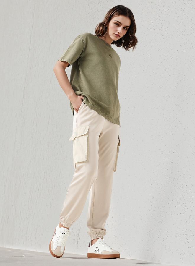 كابا تيشيرت كابا بتفاصيل مضلعة - Image 2