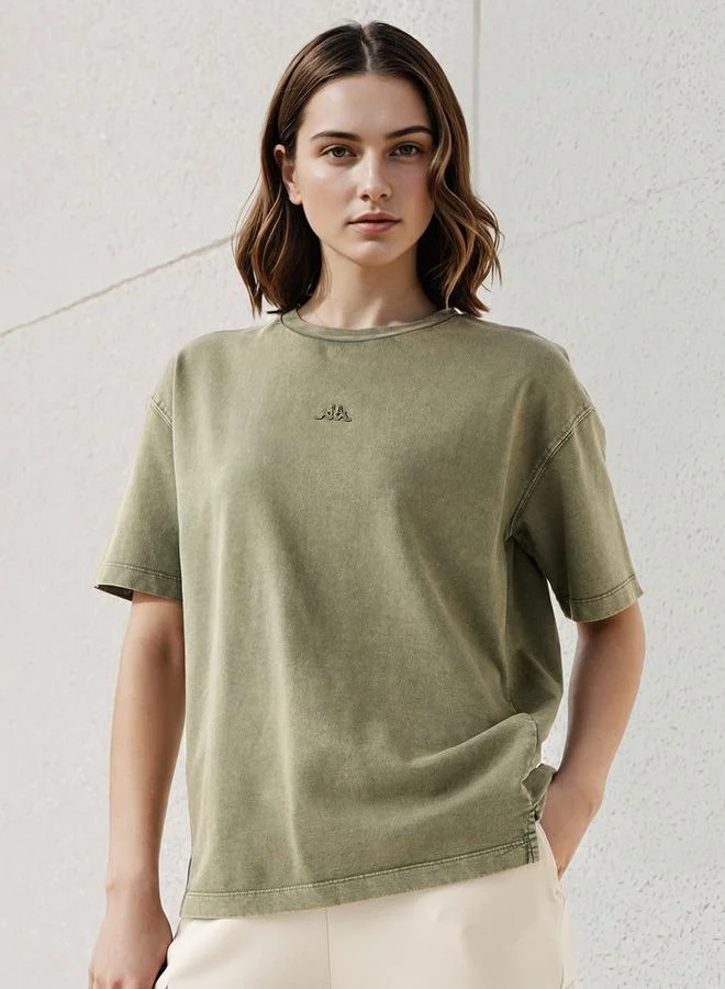 كابا تيشيرت كابا بتفاصيل مضلعة