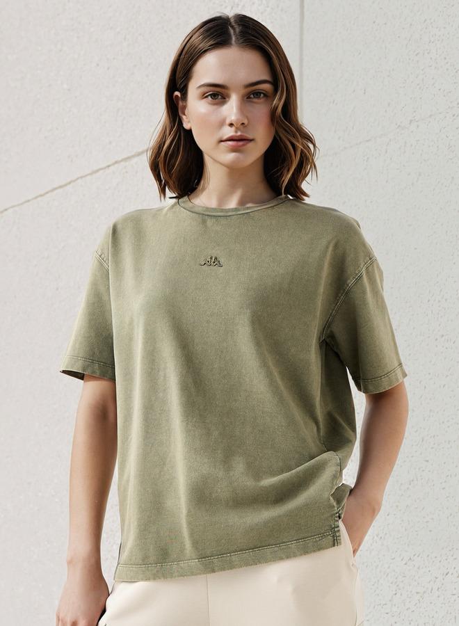 كابا تيشيرت كابا بتفاصيل مضلعة - Image 1