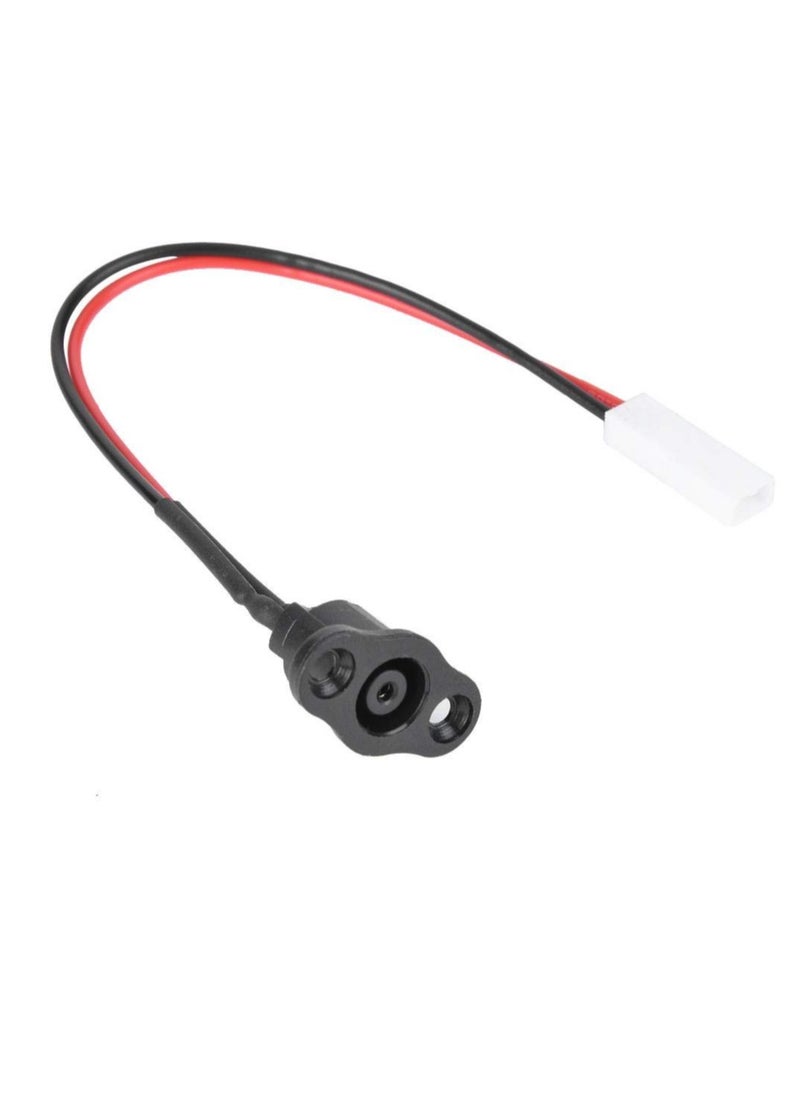 Excefore Scooter Charging Port, A sixx Silicone Charging Port for M365, Charging Port Socket for M365 Battery Charger Connector Socket, with Waterproof Cover, for M365 Electric Scooter Accessory  - Image 3