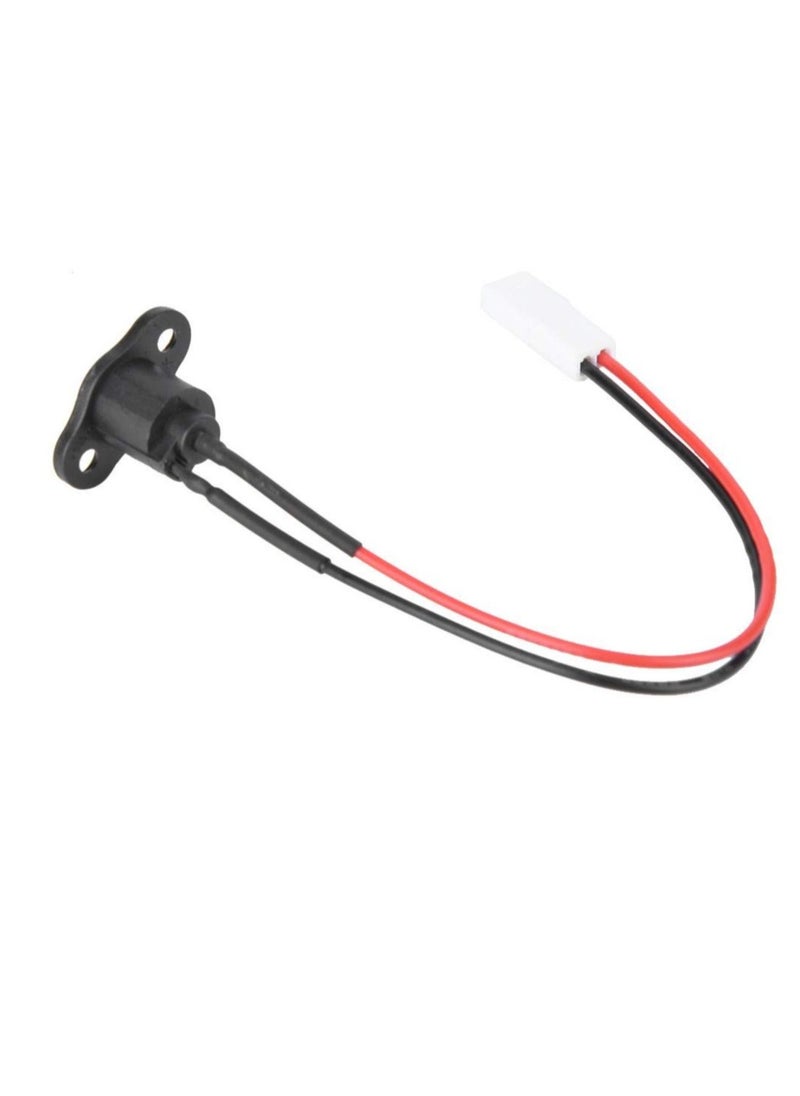 Excefore Scooter Charging Port, A sixx Silicone Charging Port for M365, Charging Port Socket for M365 Battery Charger Connector Socket, with Waterproof Cover, for M365 Electric Scooter Accessory  - Image 4