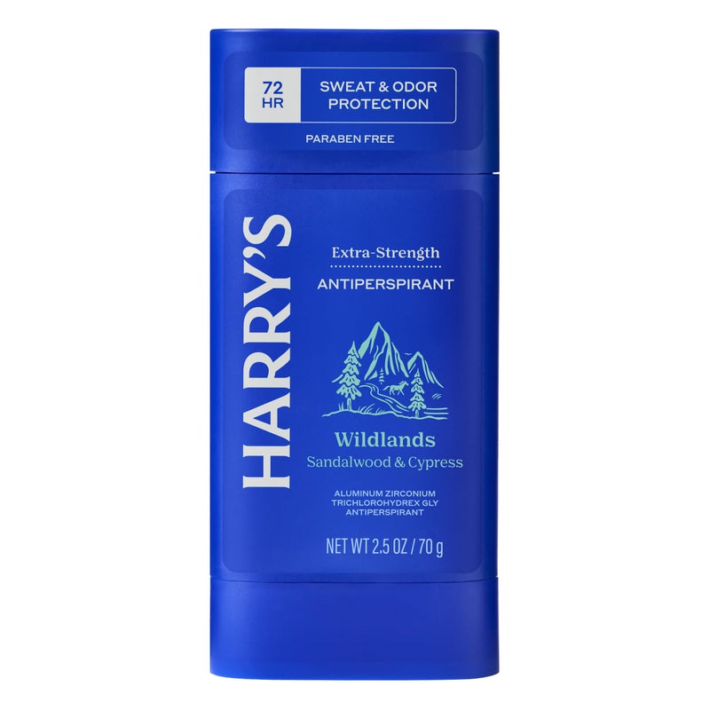 Harry's Extra-Strength Antiperspirant Deodorant, Sweat & Odor Control Antiperspirant for Men, Wildlands, 2.5 oz Pack of 3 - Image 2