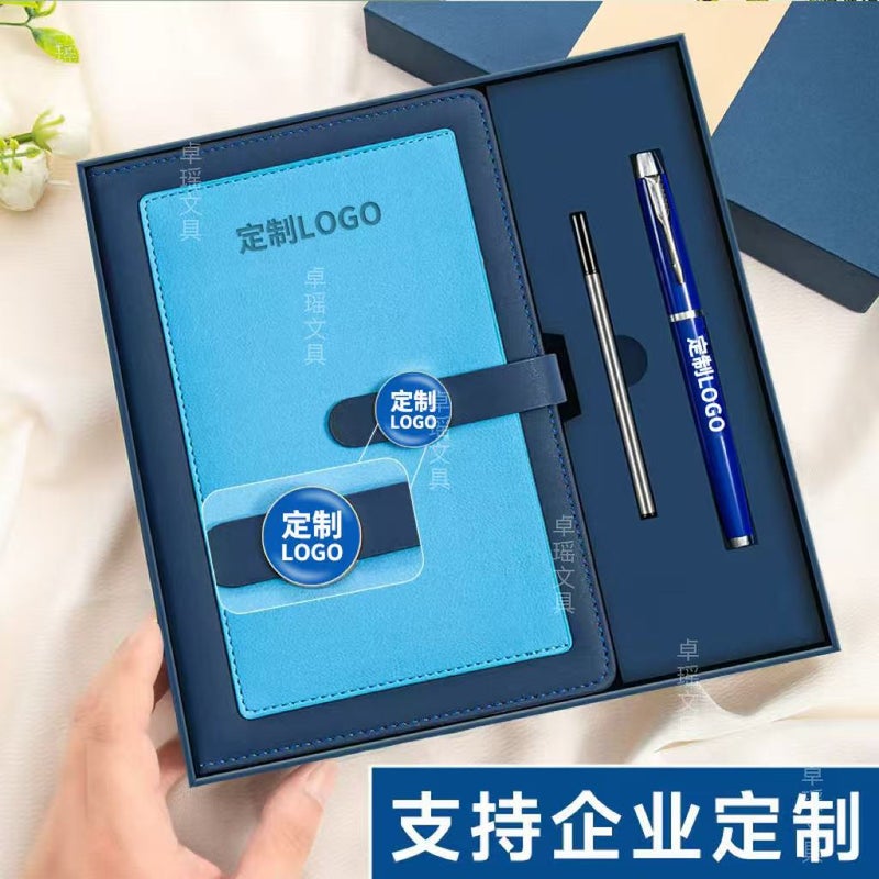 Spot A5 Business Notebook Gift Box Set With Printable Logo, High-Looking Thickeneded Notepad Notebook - Image 2