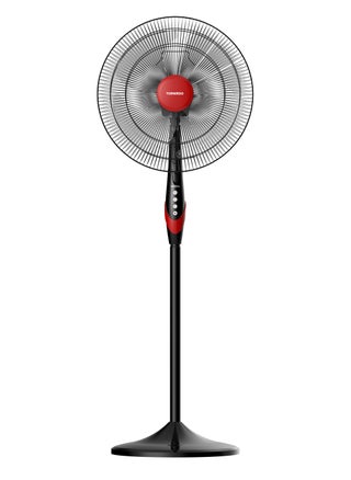 TORNADO Pedestal Stand Fan, 18 inch, Oscillation Directions, 3 Speed Levels & Adjustable Height, 4 Blades, Best for Home & Office, Black x Red - TSF-18XW - pzsku/Z074E686C316425E8CE88Z/45/1746222600/3c144bad-2682-4d27-a32e-adf2b2c1cba8