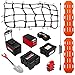 GLOBACT 10PCS RC Crawler Accessories Roof Simulation Decoration Luggage NetFishing BoxOil DrumShovelAntennasRecovery Board for Traxxas Trx4 Trx6 Axial SCX10 Redcat GEN 7 8 Rc4wd Black - Image 3